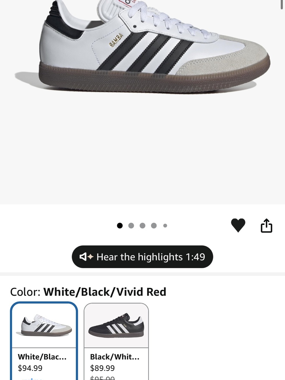 adidas Samba Classic Sneakers